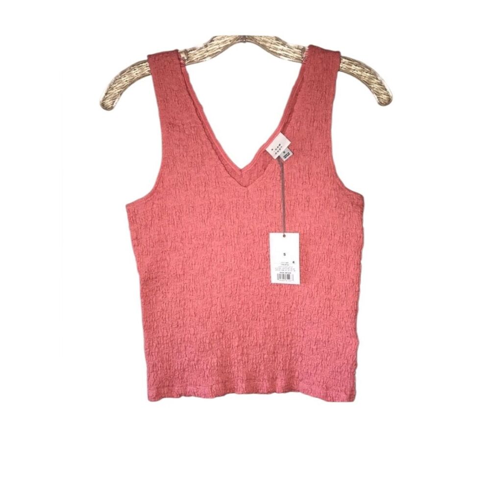 NEW A New Day Orange Tank Top